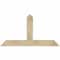 Ekena Millwork Portland Rough Sawn Timber Gable Bracket, Douglas Fir, 60"W x 32"H x 6"D x 6"F, 13/12 Pitch GBW060X32X0606POR00RDF - alternate 1
